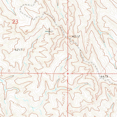 United States Geological Survey Somerville Flats East, WY (1972, 24000-Scale) digital map