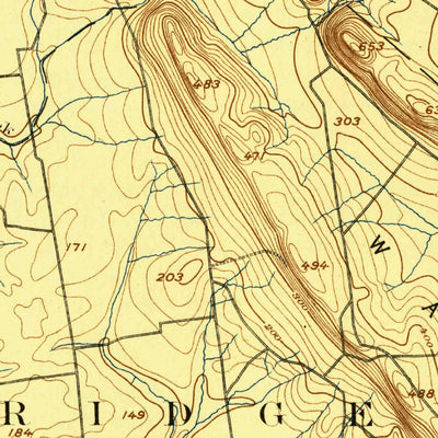United States Geological Survey Somerville, NJ (1898, 62500-Scale) digital map