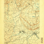United States Geological Survey Somerville, NJ (1905, 62500-Scale) digital map