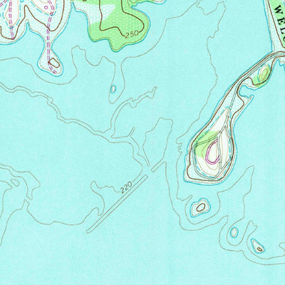 United States Geological Survey Somerville, TX (1971, 24000-Scale) digital map