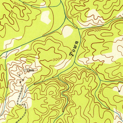 United States Geological Survey Somerville, VA (1953, 24000-Scale) digital map