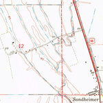 United States Geological Survey Sondheimer, LA-MS (1970, 24000-Scale) digital map