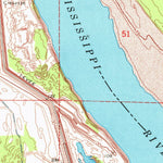 United States Geological Survey Sondheimer, LA-MS (1970, 24000-Scale) digital map