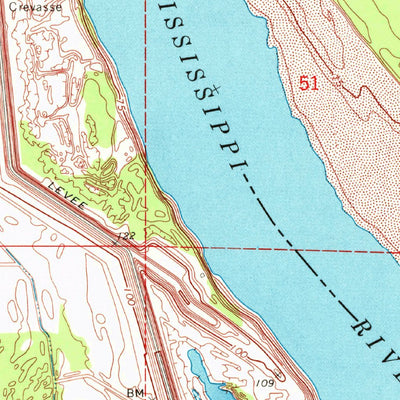 United States Geological Survey Sondheimer, LA-MS (1970, 24000-Scale) digital map