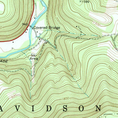 United States Geological Survey Sonestown, PA (1970, 24000-Scale) digital map