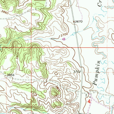 United States Geological Survey Sonnette, MT (1966, 24000-Scale) digital map
