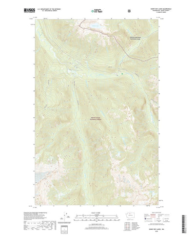 United States Geological Survey Sonny Boy Lakes, WA (2020, 24000-Scale) digital map