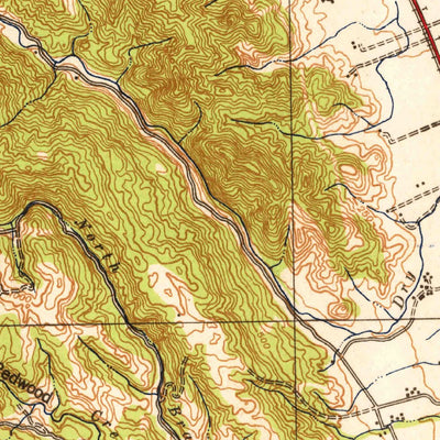 United States Geological Survey Sonoma, CA (1942, 62500-Scale) digital map