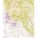 United States Geological Survey Sonoma, CA (1951, 24000-Scale) digital map