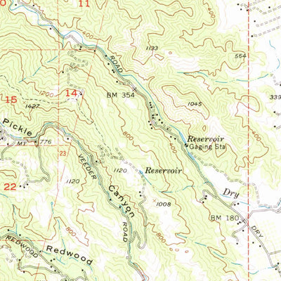 United States Geological Survey Sonoma, CA (1951, 62500-Scale) digital map