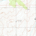 United States Geological Survey Sonoma Canyon, NV (1983, 24000-Scale) digital map