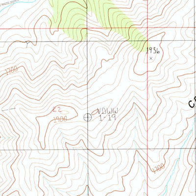 United States Geological Survey Sonoma Canyon, NV (1983, 24000-Scale) digital map