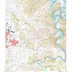 United States Geological Survey Sonora, AR (1994, 24000-Scale) digital map