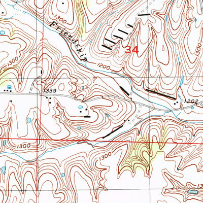 United States Geological Survey Sonora, AR (1994, 24000-Scale) digital map