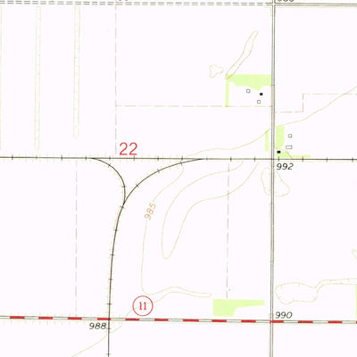 United States Geological Survey Sonora, ND (1972, 24000-Scale) digital map