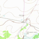 United States Geological Survey Sonora NE, TX (1964, 24000-Scale) digital map