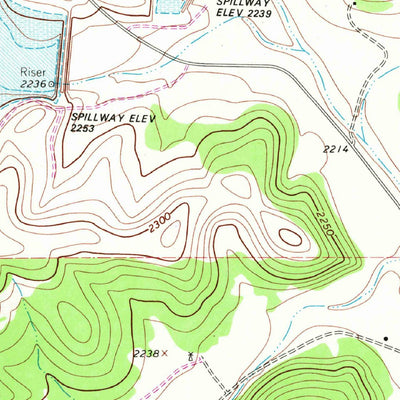 United States Geological Survey Sonora NW, TX (1964, 24000-Scale) digital map