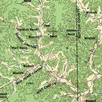 United States Geological Survey Sonora, TX (1958, 250000-Scale) digital map