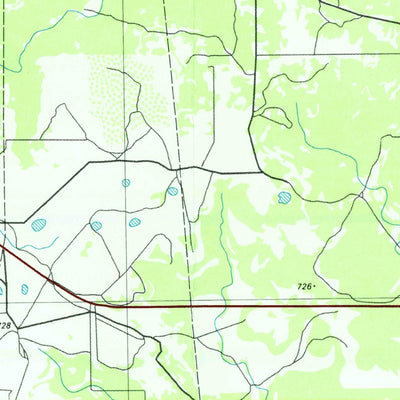 United States Geological Survey Sonora, TX (1985, 100000-Scale) digital map