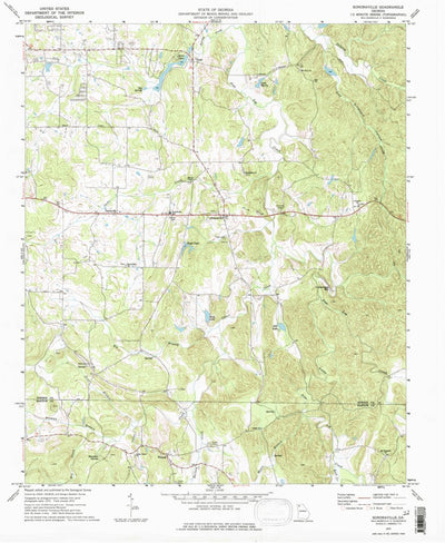 United States Geological Survey Sonoraville, GA (1972, 24000-Scale) digital map