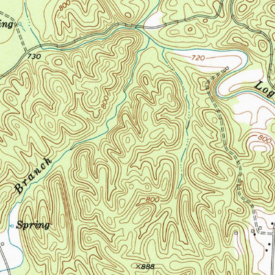 United States Geological Survey Sonoraville, GA (1972, 24000-Scale) digital map