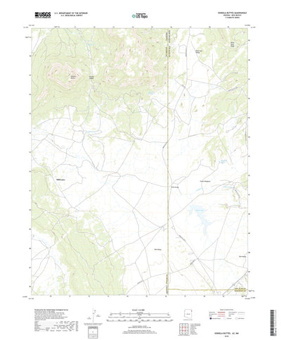 United States Geological Survey Sonsela Buttes, AZ (2018, 24000-Scale) digital map
