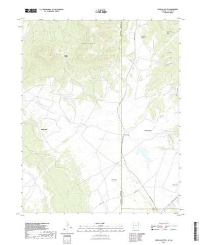 United States Geological Survey Sonsela Buttes, AZ (2021, 24000-Scale) digital map
