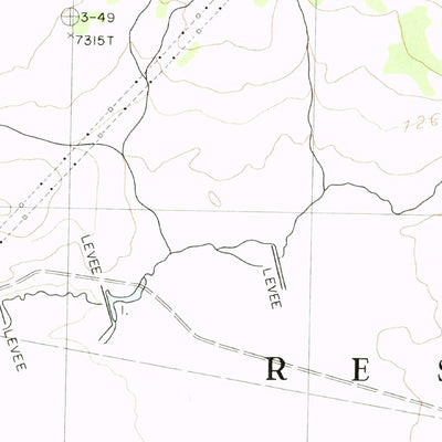 United States Geological Survey Sonsela Buttes, AZ-NM (1983, 24000-Scale) digital map