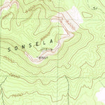 United States Geological Survey Sonsela Buttes, AZ-NM (1983, 24000-Scale) digital map