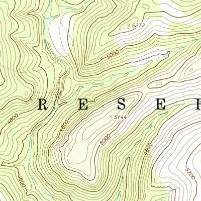 United States Geological Survey Sontag Creek, AZ (1966, 24000-Scale) digital map