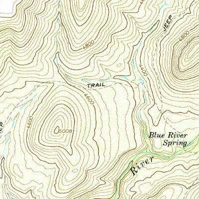 United States Geological Survey Sontag Creek, AZ (1966, 24000-Scale) digital map