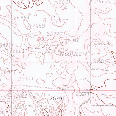 United States Geological Survey Soo NW, MT (1983, 24000-Scale) digital map