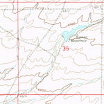 United States Geological Survey Sooner Reservoir, WY (1960, 24000-Scale) digital map