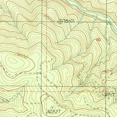 United States Geological Survey Soosap Peak, OR (1986, 24000-Scale) digital map