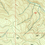 United States Geological Survey Soosap Peak, OR (1997, 24000-Scale) digital map