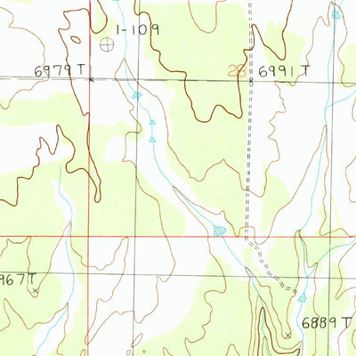 United States Geological Survey Sop Canyon, UT (1987, 24000-Scale) digital map