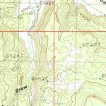 United States Geological Survey Sop Canyon, UT (1987, 24000-Scale) digital map