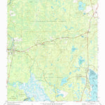 United States Geological Survey Sopchoppy, FL (1972, 24000-Scale) digital map