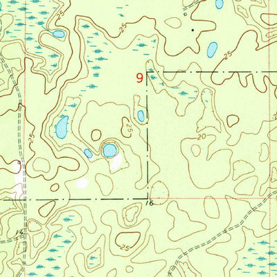United States Geological Survey Sopchoppy, FL (1972, 24000-Scale) digital map