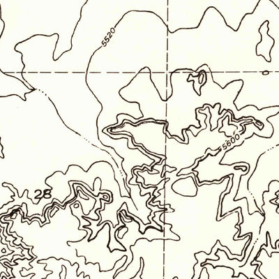 United States Geological Survey Sorrel Horse Mesa, AZ (1956, 24000-Scale) digital map