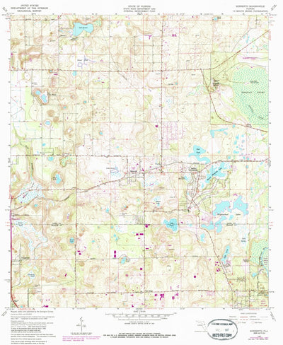 United States Geological Survey Sorrento, FL (1960, 24000-Scale) digital map