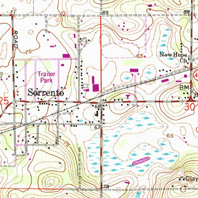 United States Geological Survey Sorrento, FL (1960, 24000-Scale) digital map