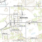 United States Geological Survey Sorrento, FL (2021, 24000-Scale) digital map