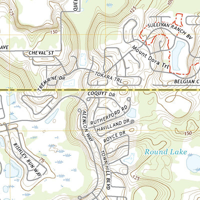 United States Geological Survey Sorrento, FL (2021, 24000-Scale) digital map