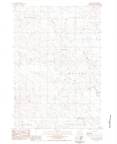 United States Geological Survey Sorum NE, SD (1983, 24000-Scale) digital map