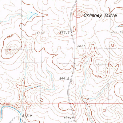 United States Geological Survey Sorum NE, SD (1983, 24000-Scale) digital map