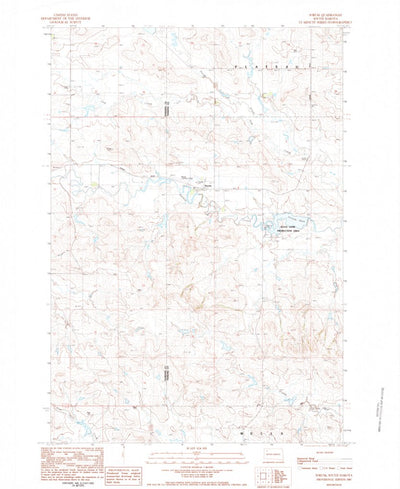 United States Geological Survey Sorum, SD (1983, 24000-Scale) digital map