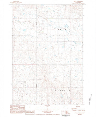 United States Geological Survey Sorum SW, SD (1983, 24000-Scale) digital map