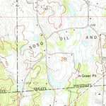 United States Geological Survey Soso, MS (1974, 24000-Scale) digital map