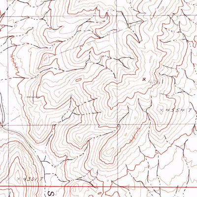United States Geological Survey Sou Hills, NV (1990, 24000-Scale) digital map